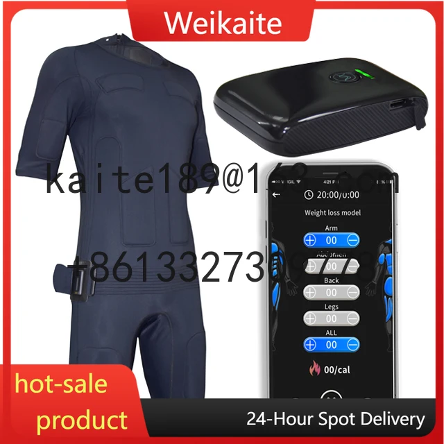 

new Wireless EMS Training Suit/ Ems Bodyfit Equipment /Fitness Body EMS Technology Muscle Stimulator Kit Home fitness machine