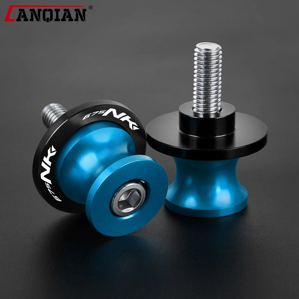 

675NK Swingarm Spools FOR CFMOTO CF MOTO 675 NK NK 675 2024 2025 2026 NK675 CF Motorcycle Accessories 10MM Stand Screws Sliders