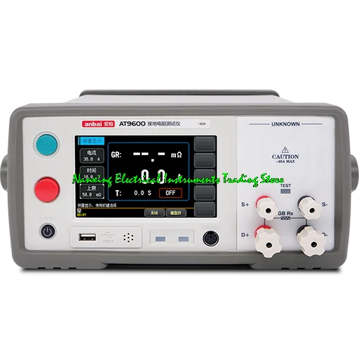 

Тестер сопротивления заземления переменного тока AT9600, цифровой дисплей, сопротивление заземления 5-40 А, 600 МОм