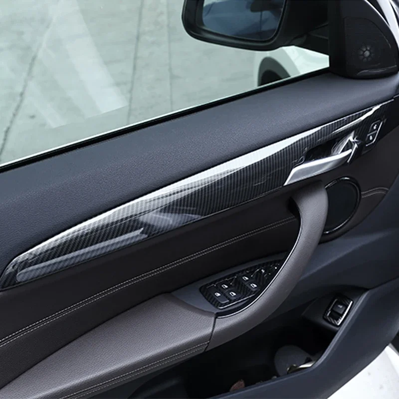 

Car Inner Doors Panel Door Handle Cover Door Bowl Protective Trim Stickers For BMW X1 F48 X2 F47 2016-2019 Interior Accessories