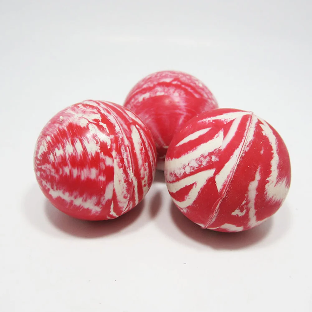 

10Pcs 45Mm Rubber Bounce Ball Bright Mixed Style High-Bounce Ball for Children Play Education Sensory Development