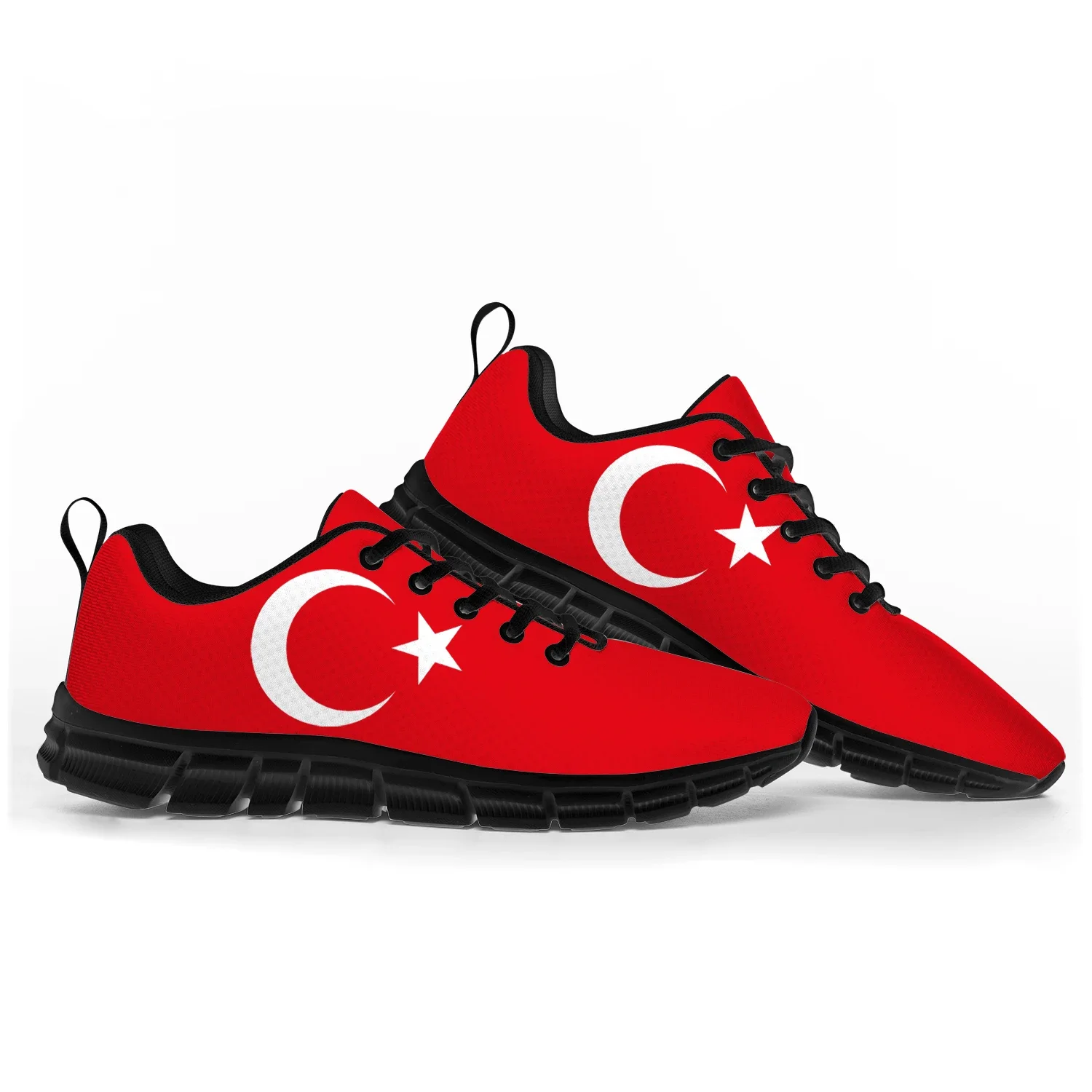 

Turkish Flag Sports Shoes Mens Womens Teenager Kids Children Sneakers Turkey Casual Custom High Quality Couple Shoes