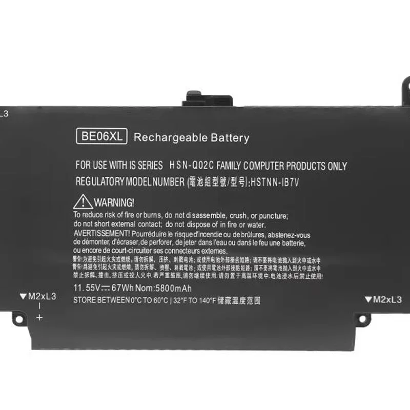 LMDTK Nouveau BE06XL Batterie D'ordinateur Portable Pour HP Elitebook Folio 1040 G4 HSTNN-IB7V HSTNN-DB7Y 918045-1C1 918045-171 918180-855 11.55V