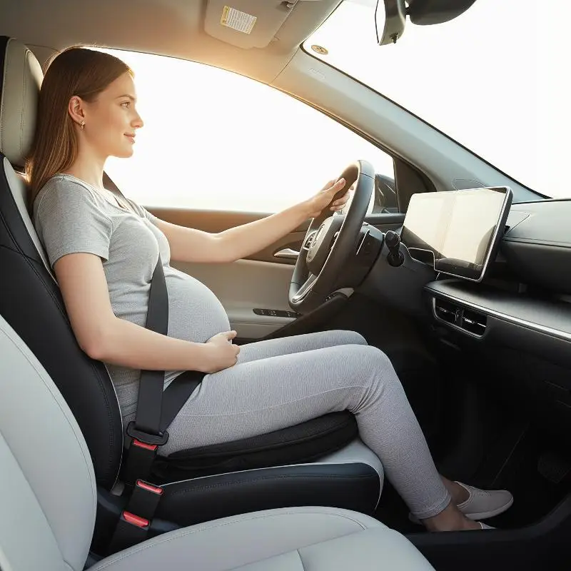 Innovative 360 Rotating Car Seat Cushion For Elderly Pregnant Women Designed For Universal Car Use