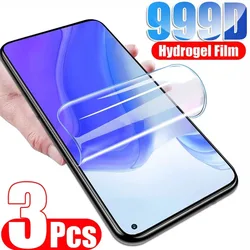 3PCS Full Cover Hydrogel Film For Xiaomi Mi 9 SE Screen Protector For Xiaomi Mi 9 9T 8 10 Lite A2 A1 Pocophone F1 MAX 3 2 Film