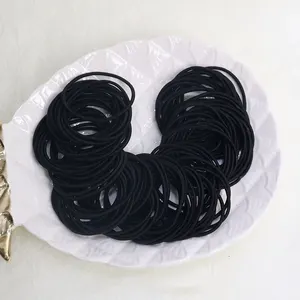 Liên kết đàn hồi nylon cho nam và nữ, đàn hồi, dải mỏng, đuôi ngựa, phụ kiện tóc, màu mới, 5cm 10 Người bán hàng chính Cao su - 3