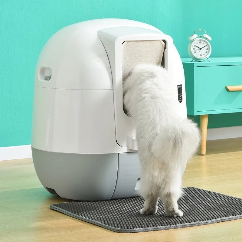 

Intelligent Automatic Cat Litter Box Deodorizing Electric Cleaning Cat Toilet Fully Enclosed Internet Celebrity Shit Shoveling