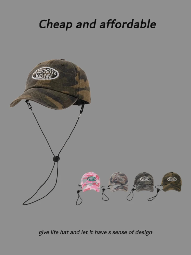 

Letter embroidered baseball cap for men and women couples fashion personality trend casual versatile sun hat
