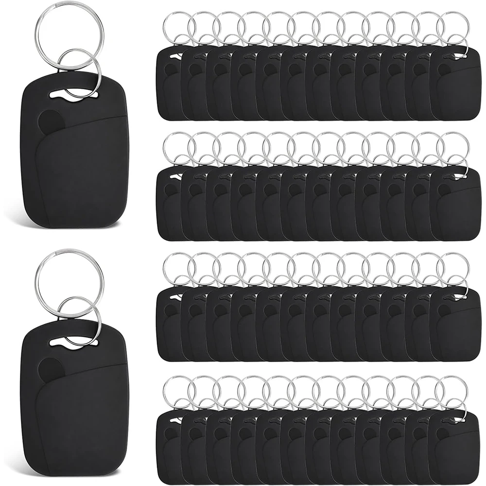 سلسلة مفاتيح RFID 13.56 ميجا هرتز، بطاقة IC غير قابلة للبرمجة لنظام التحكم في الوصول، متوافقة مع 125 كيلو هرتز و13.56 ميجا هرتز #6