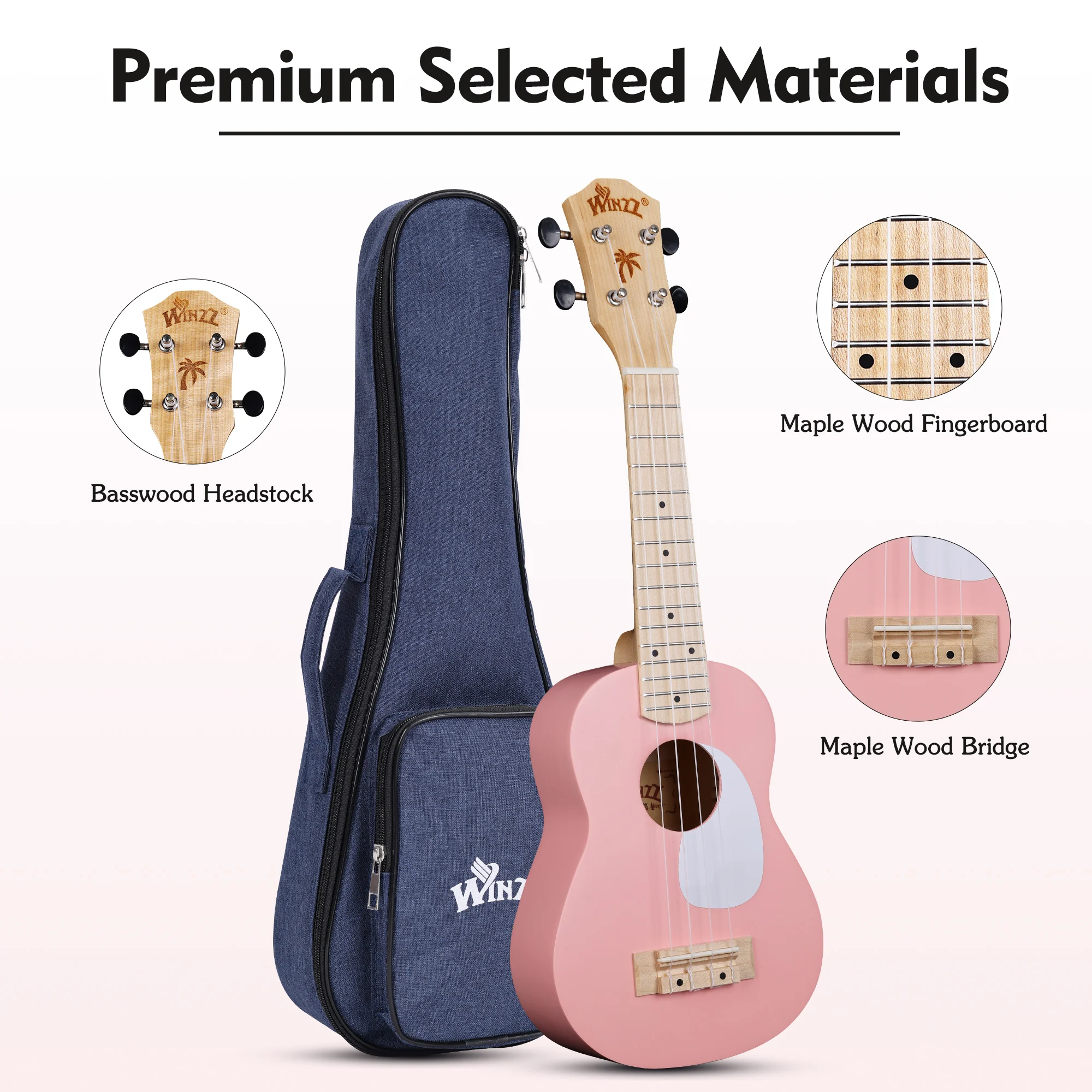 Ukulele da 21 Pollici Colore M - Musical Instrument Online recensione e prezzo