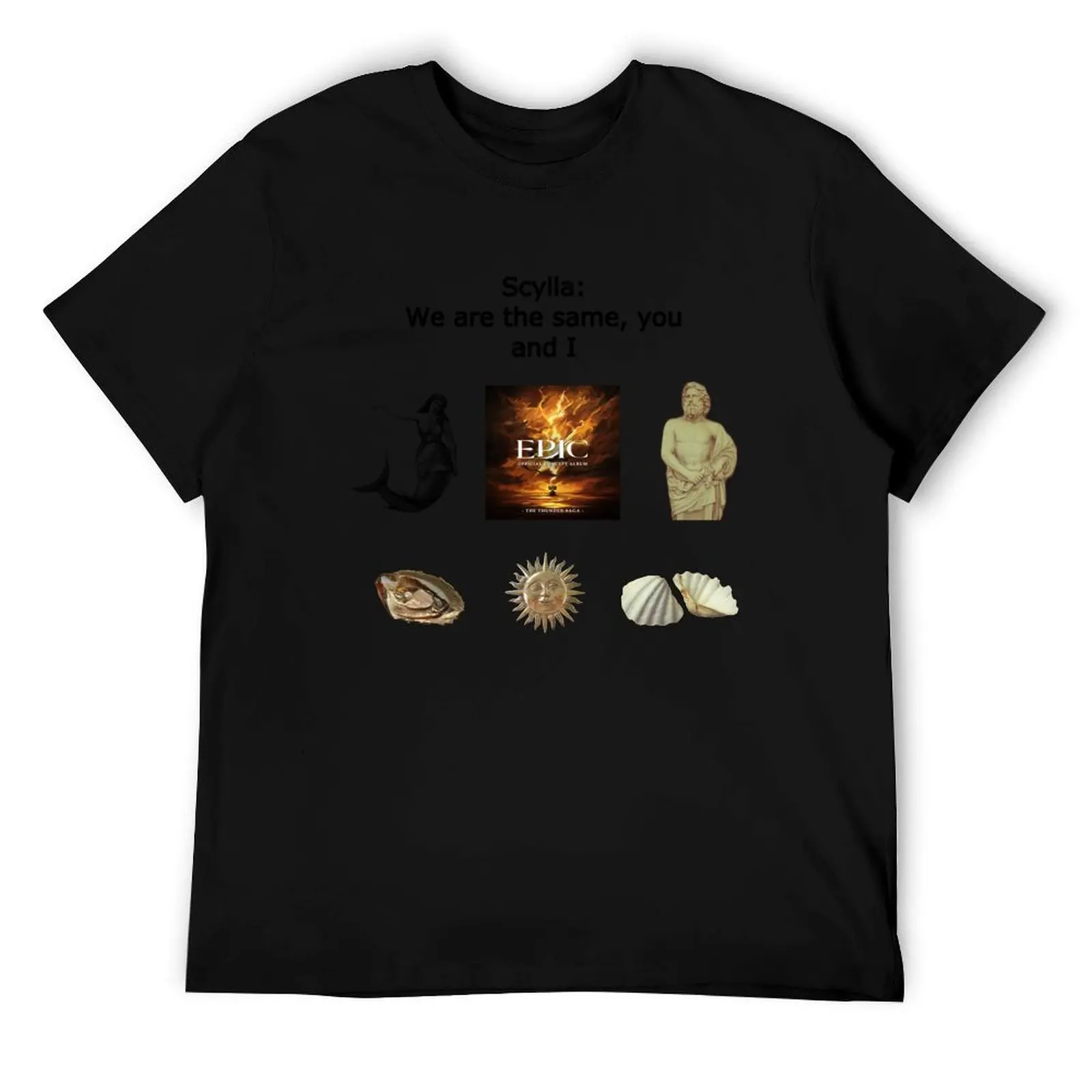 

Epic the Musical Thunder Saga pack T-Shirt t shirts for man cotton graphic t shirts for man man t shirt cotton T-Shirt