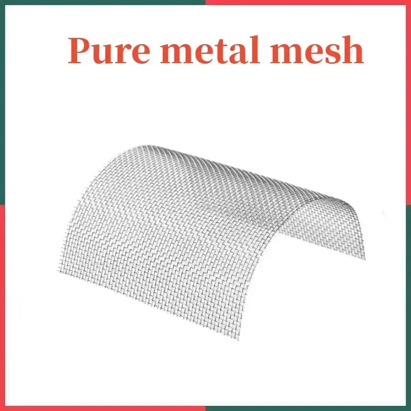 High Temperature Tungsten Mesh Shield, Square Tungsten Wire Eletrodo de bateria trançado, 100 Mesh