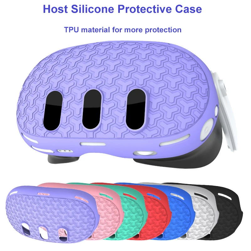 

VR Headset Protective Cover Scratch-proof Dust-proof VR Headset Skin For Quest 3 Protection VR Game Accessories