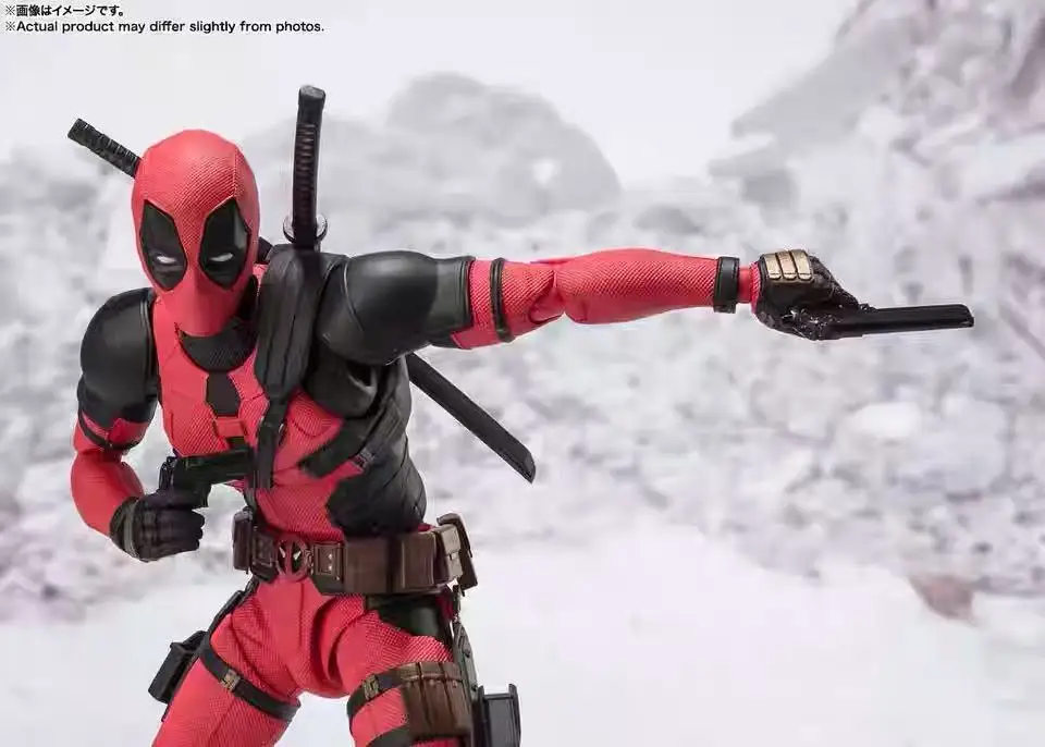 

Bandai Original S.H.Figuarts Shf Deadpool Deadpool Wolverine In Stock Anime Action Collection Figures Model Toys Anime Series