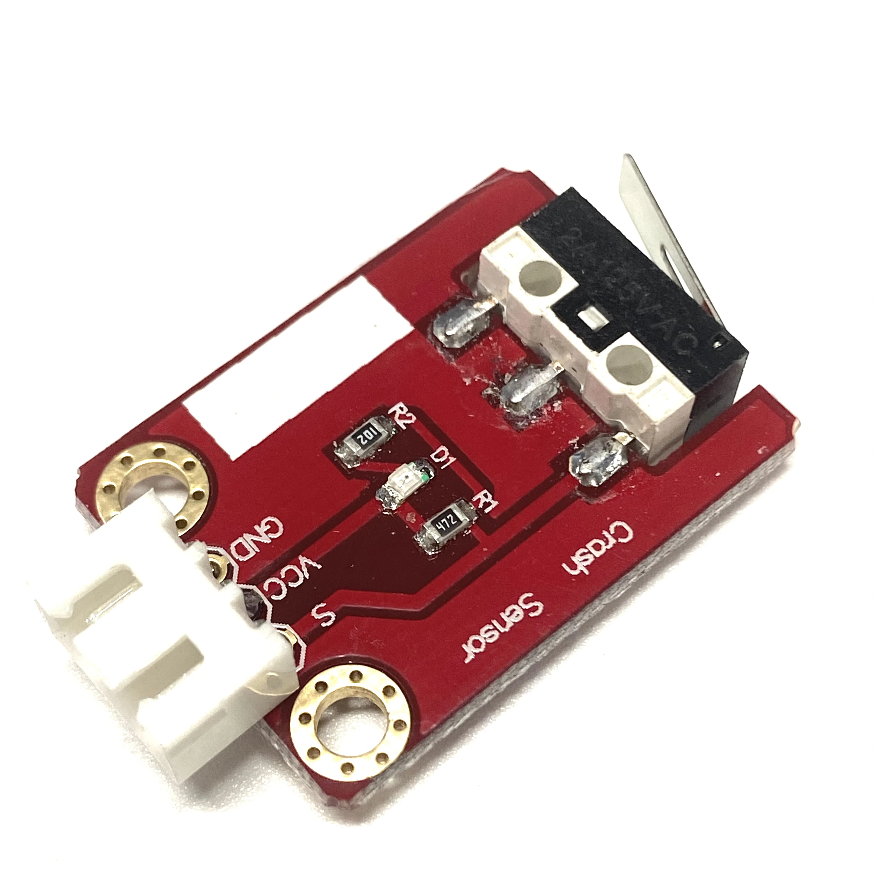 Crash Switch Sensor PH2.0 Light Touch Button For R3 Electronic Building Blocks Intelligent Robot