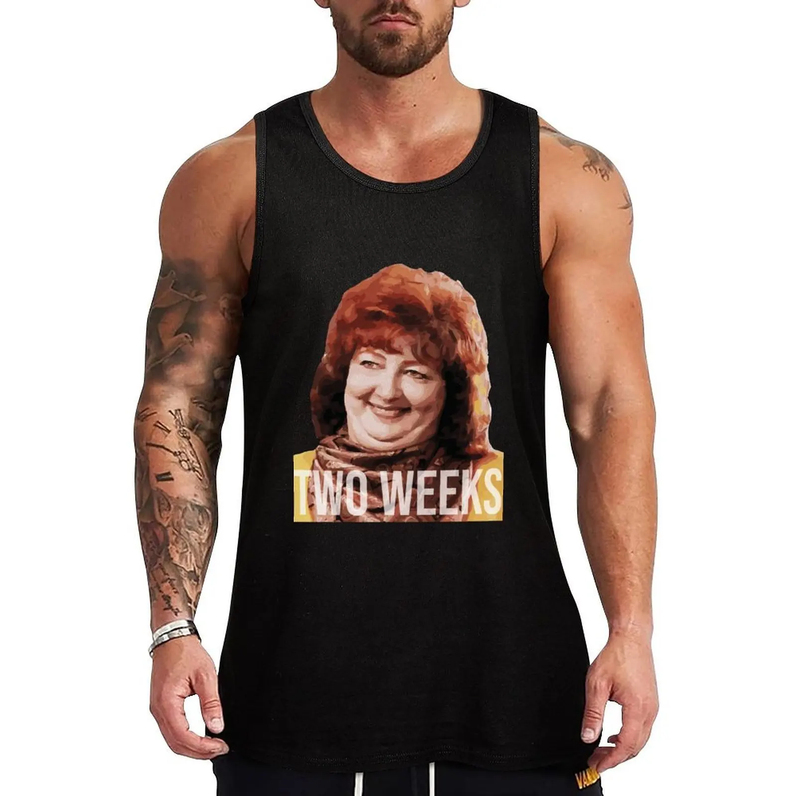 Two Weeks - Total Recall Tank Top, débardeur décontracté sans manches pour les vacances à la plage