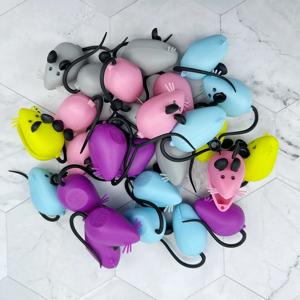 50 Uds. Mini caja de almacenamiento de dientes de leche con forma de ratón, bonita caja de Hada de los dientes, recuerdo de los dientes de niño, contenedor de ahorro, herramienta, regalos dentales