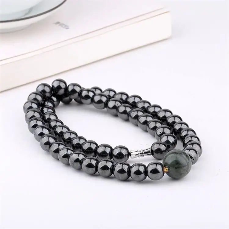 

Ожерелье из натурального терагерцового камня короля отжимает лед и удаляет влагу для снятия усталости шейного отдела позвоночника