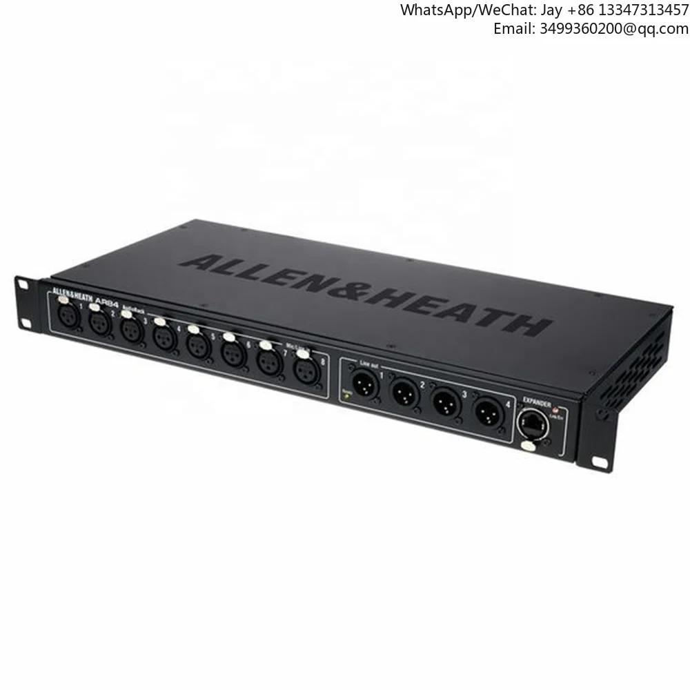 

AR84 Expander Audio Rack For QU Series Digital Mixer 8 XLR Line Inputs 4 XLR Line Outputs Stagebox