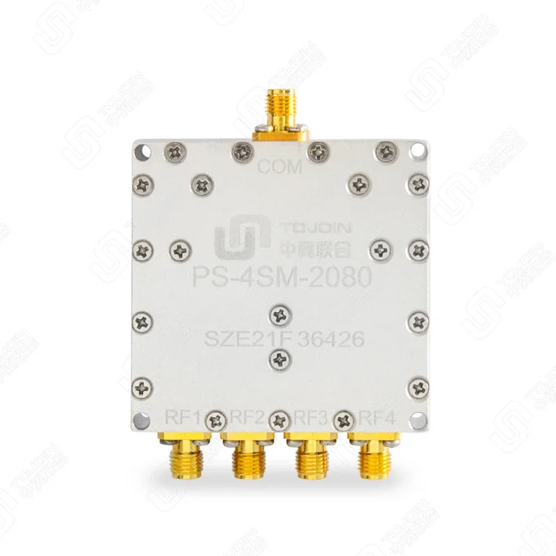 Divisor de potencia de 4 vías de 2-8 GHz, divisores RF, soporte OEM de alta ganancia