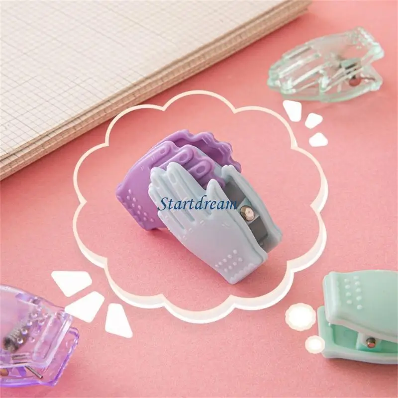 20Pieces Cartoon Paper File Clip Colorful Book Page Clip for Decorating Journal Planner Photo Album Scrapbooking Project K92C