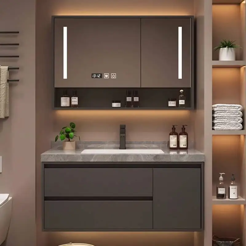 

Decor Black Bathroom Storage Cabinet Rustic Small Space Saving Bathroom Storage Cabinet Display Muebles Para Hogar Furniture