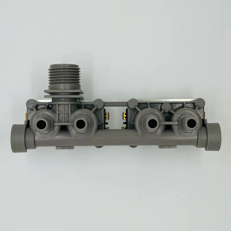 For FCF-12-G6 Drum Washing Machine 0024000338A Water Inlet Solenoid Valve One in And Four Out Accessories AC120V