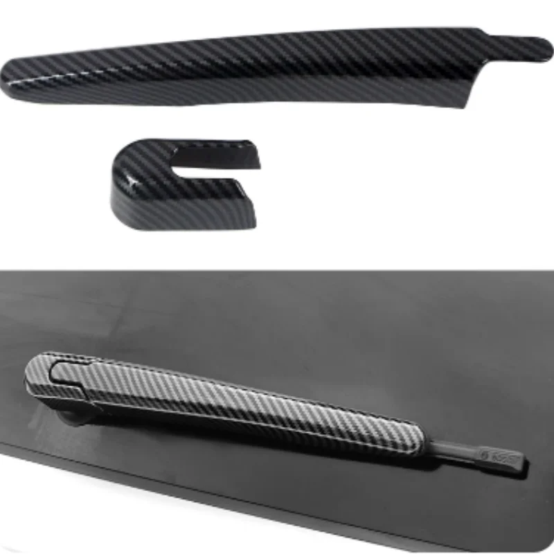 

Car Style Rear Trunk Window Rain Wiper Protective Cover Trim Strip Protector Decoration Accessories For GWM Wey Tank 500 2022+