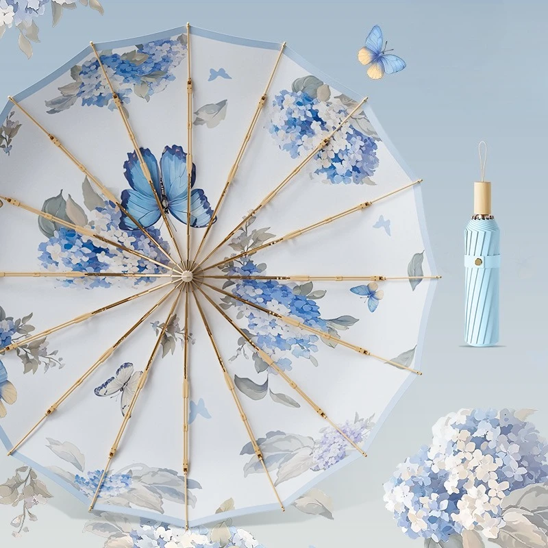 

Artistic Sun Umbrella Outdoor High Aesthetic UV Protective Umbrella Instagram Photo 24/7 Use and Fashion Declaration