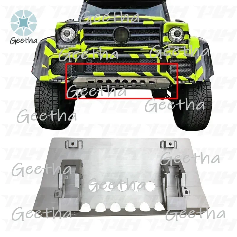 

FORFor G Class W463 1990~2016y Bumper Body Kit Stainless Steel Off Road W463 G63 G65 4X4 Wide Front Skid Plate