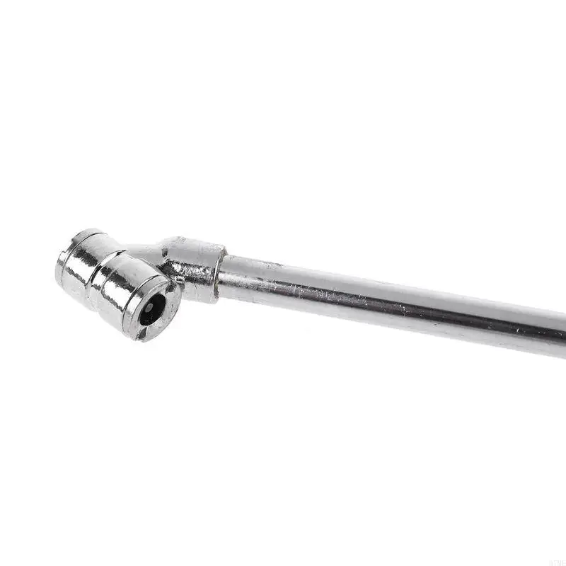 

37ME Tire Pressure Gauges Double Air Tires Chucks Head 1/4 inches with Handle for Car