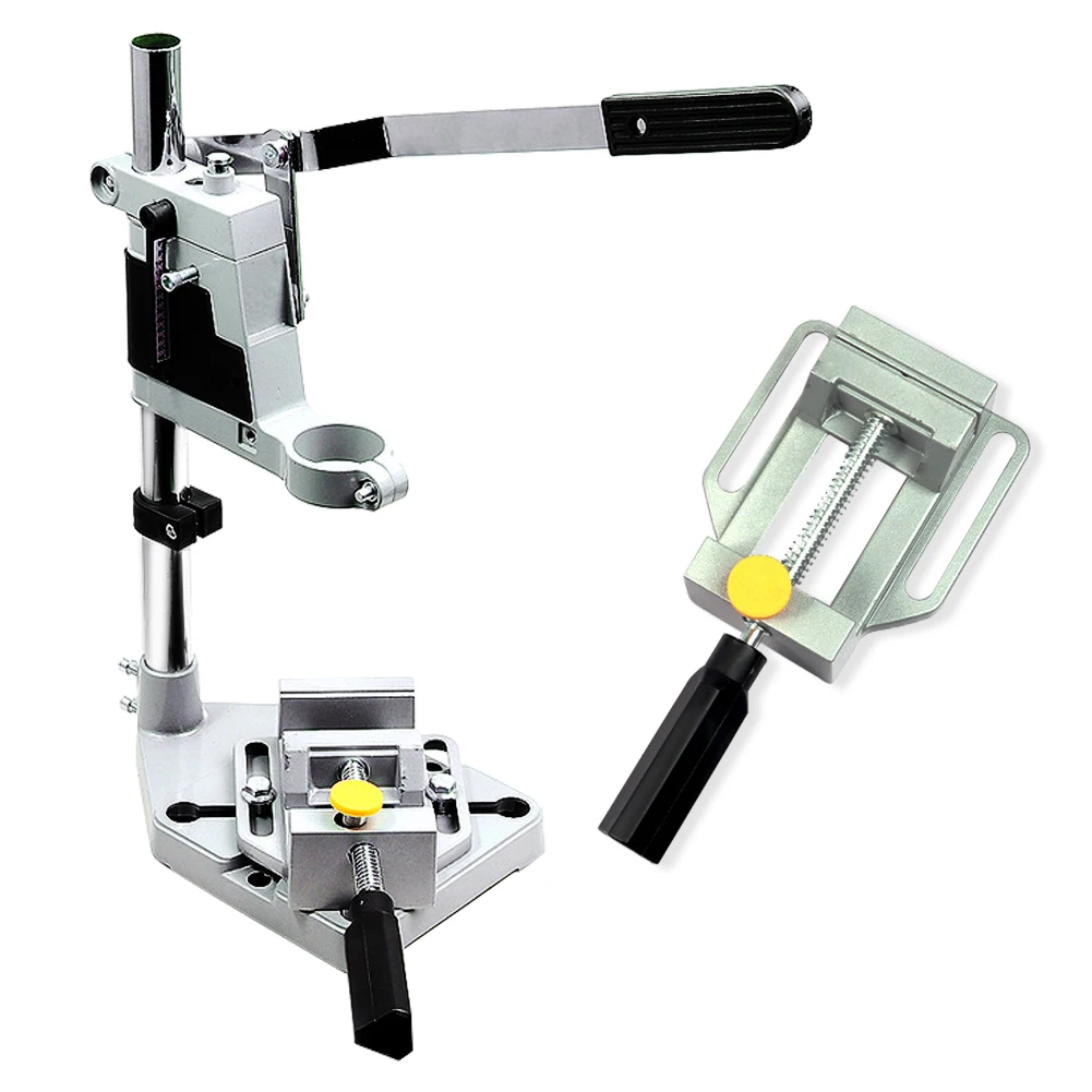 Electric Bench Drill Stand Multifunctional Bench Drilling Machine Chuck Aluminum Alloy Power Grinder Accessories