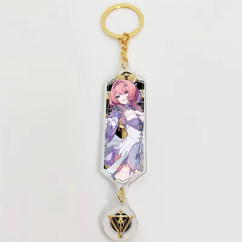 Anime Acryl Schlüsselanhänger Zenless Zone Zero Niedlich Yixuan Vivian Hoshimi Miyabi Jane Doe Banshee Perfektes Geschenk für Fans Autoschlüsseltasche
