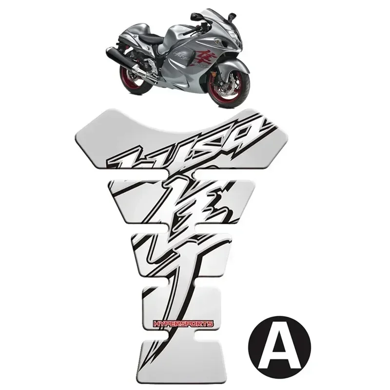 For Suzuki Hayabusa GSX1300R GSXR1300 Motorcycle Tank Pad Protector 3D Gel Sticker Decal - A Motor