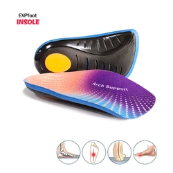 Arch Support Flat Foot Insole  Orthopedic Insoles For Shoes Men Women Foot Valgus Varus XO-type Leg Corrector Shoe Pad Inserts