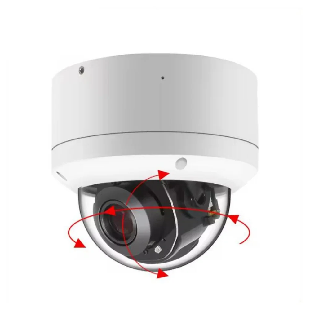 양방향 오디오 야간 투시 4K 8MP 와이파이 PTZ IP 돔 보안 CCTV 네트워크 카메라