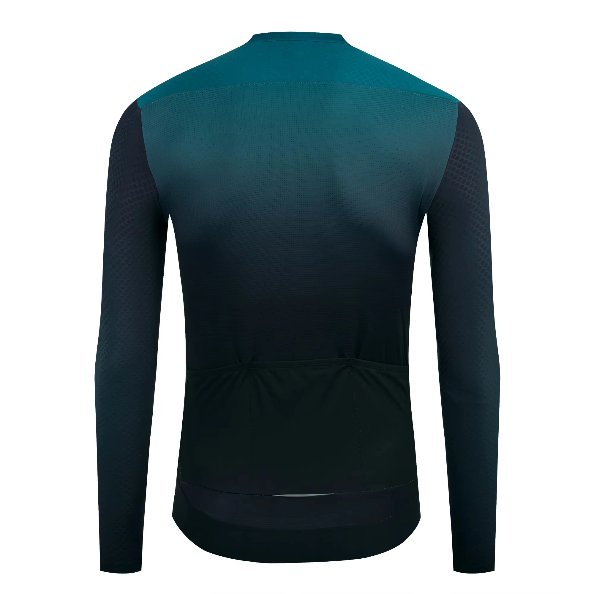 YKYWBIKE Herren Langarm-Radtrikot Italien MITI-Stoff Verschleißfest Atmungsaktiv Farbverlauf Fahrrad Rennrad Shirts Herbst – Detail 17