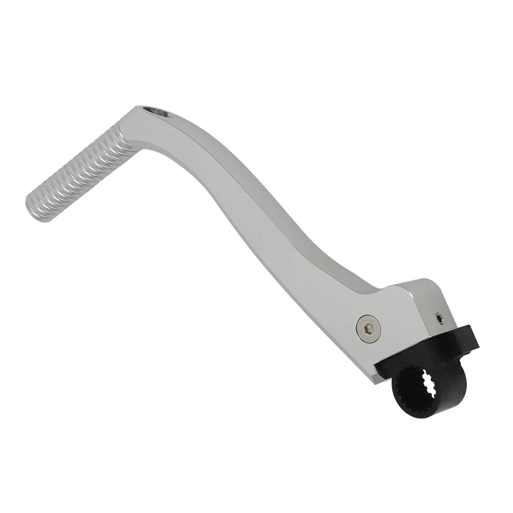 Aluminium Alloy For Suzuki RM250 RM 250 1996-2004 Silver For Caltric Kick Start Lever Motorcycle Replacement Accessories