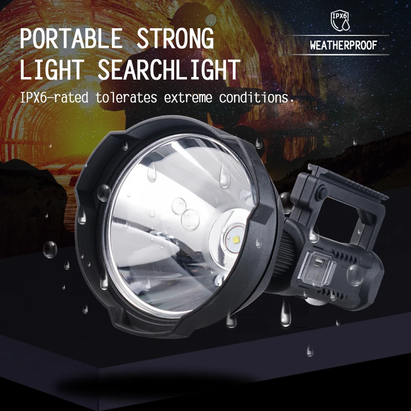 

LED flashlight strong light rechargeable long shot super bright outdoor special forces portable port