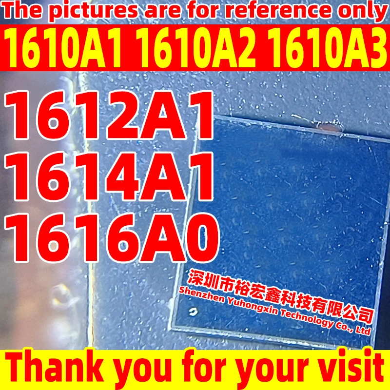 5-2pcs 1610A1 1610A2 1610A3 1612A1 1614A1 1616A0 Charging display light control IC