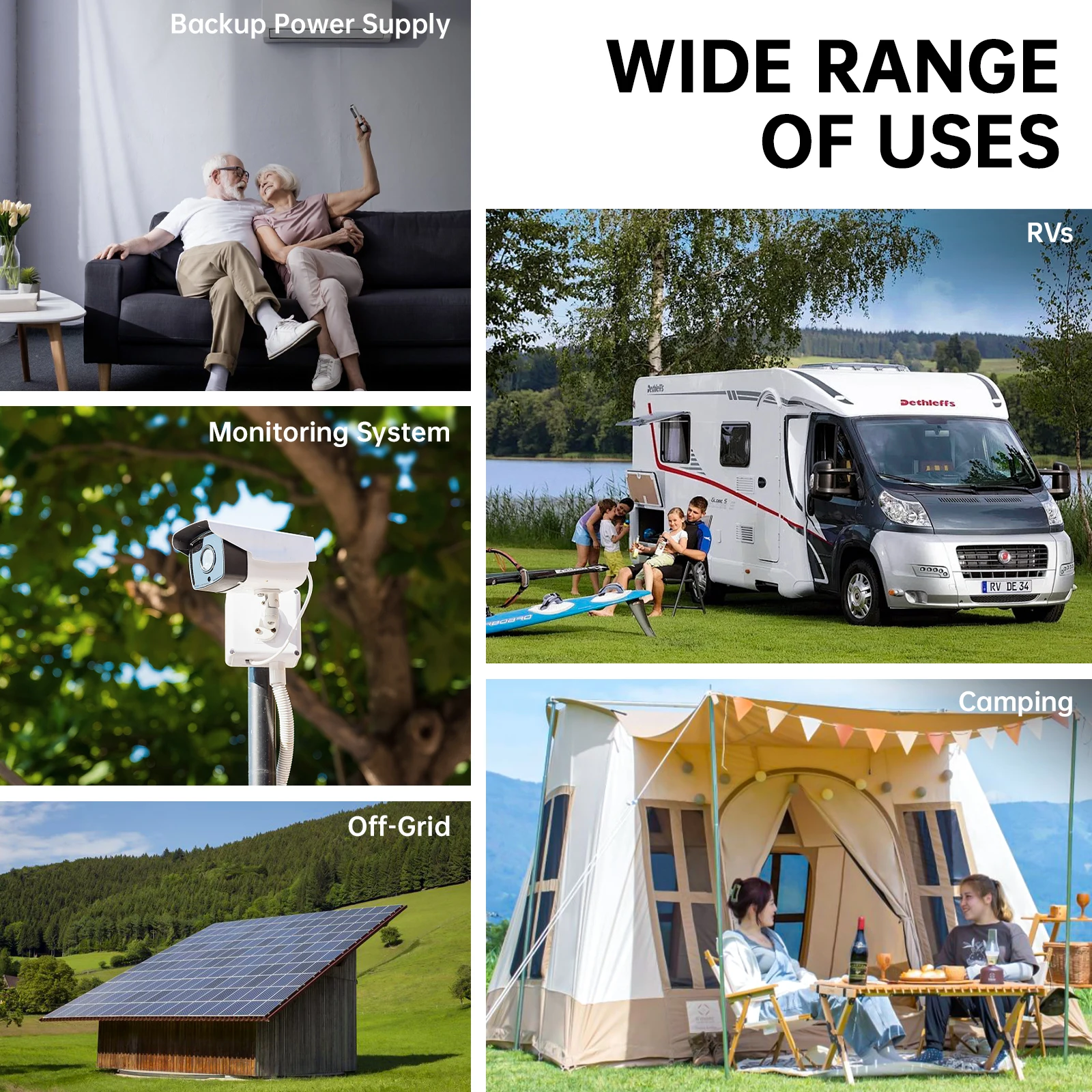 بطارية ليثيوم Yeagulch 12V 100Ah 200Ah 300Ah 314Ah 400Ah 600Ah LiFePO4 مع نظام BMS الشمسي خارج الشبكة تخزين الطاقة المنزلية RV #5