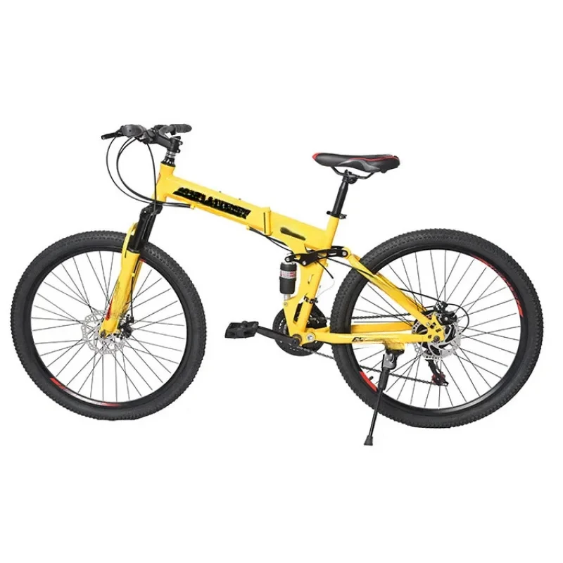 's Best-Seller: 26-Inch Full-Suspension Mountain Bike / 21-Speed ​​Folding Bike / Carbon Fiber & Magnesium Alloy Whe