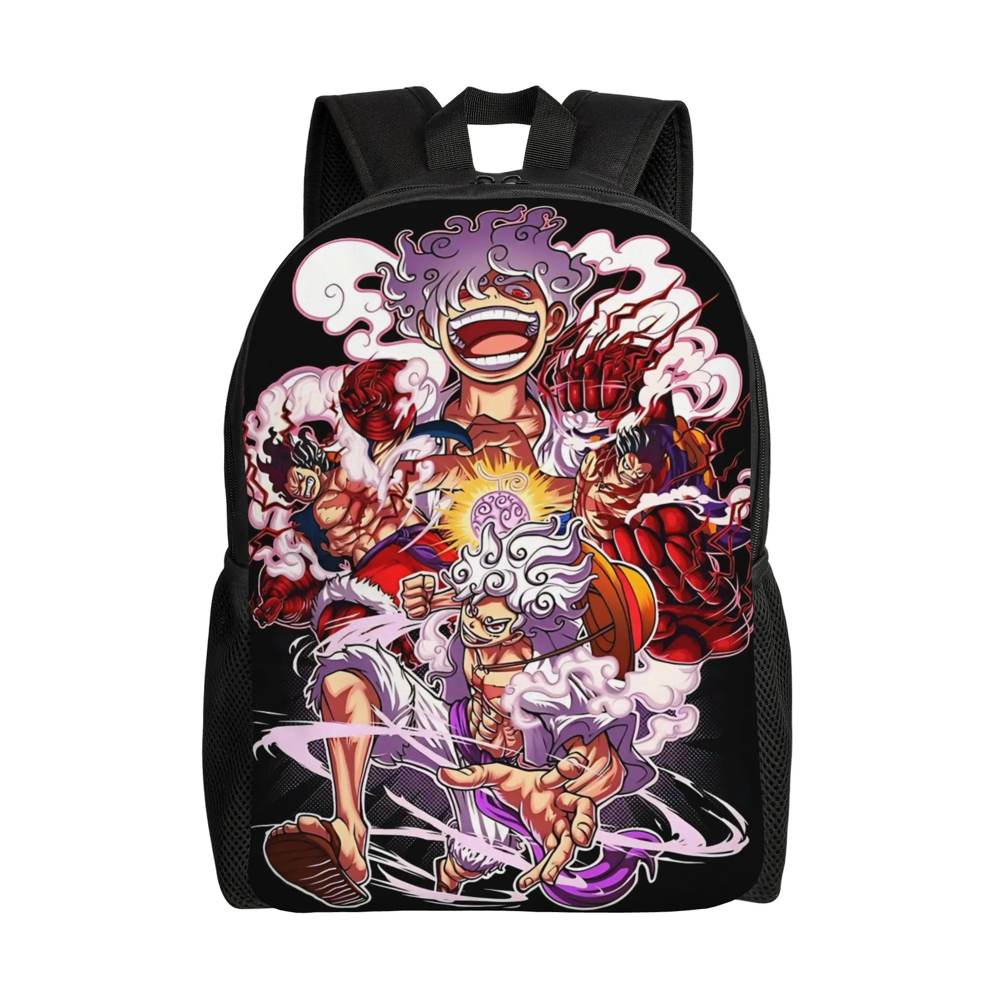 

One Piece College Bag Back to school season Luffy Gear Fifth Sun God Nikka Large Capacity Backpack