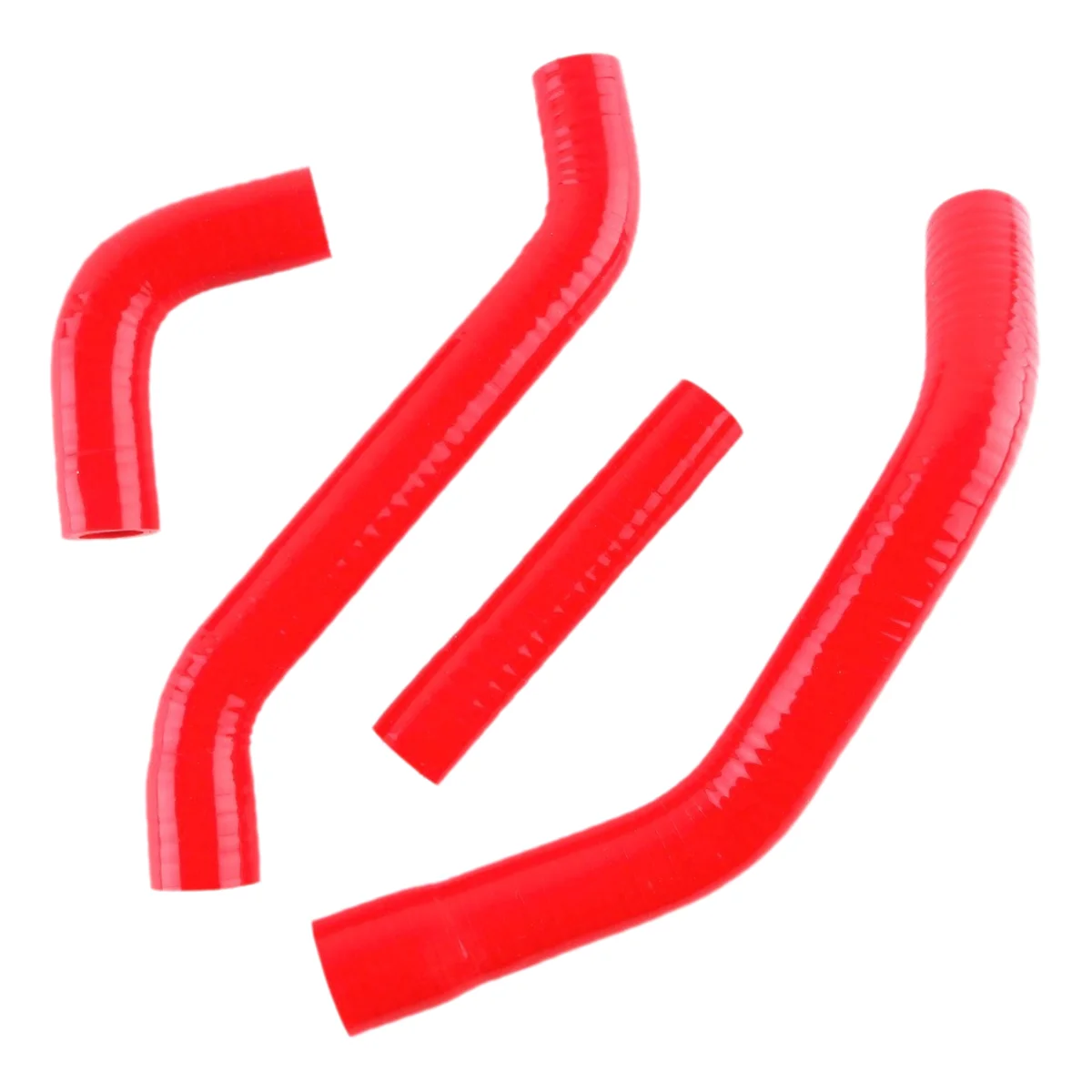 

4PCS 3PLY For 2018 YAMAHA YZF YZ-F 450 YZF450 (Default without vacuum tube）Silicone Radiator Coolant Hose Tube Pipe Kit