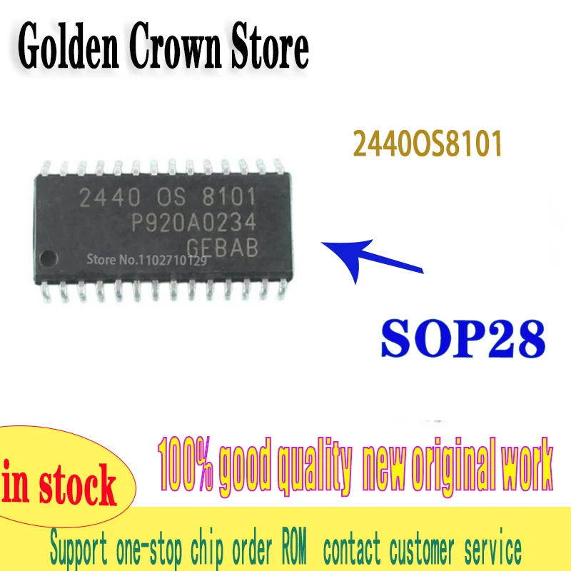 10pcs/lot  2440OS8101 2440 OS 8101 24400S8101 SOP-28  New and Original In Stock