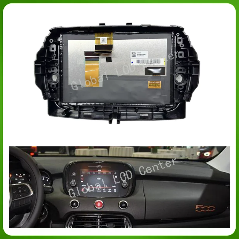 

Original 7 inch LCD With Touch Screen Fiat 500 Abarth 595 VP2RFP 2016-on 735675604 car Radio Navigation
