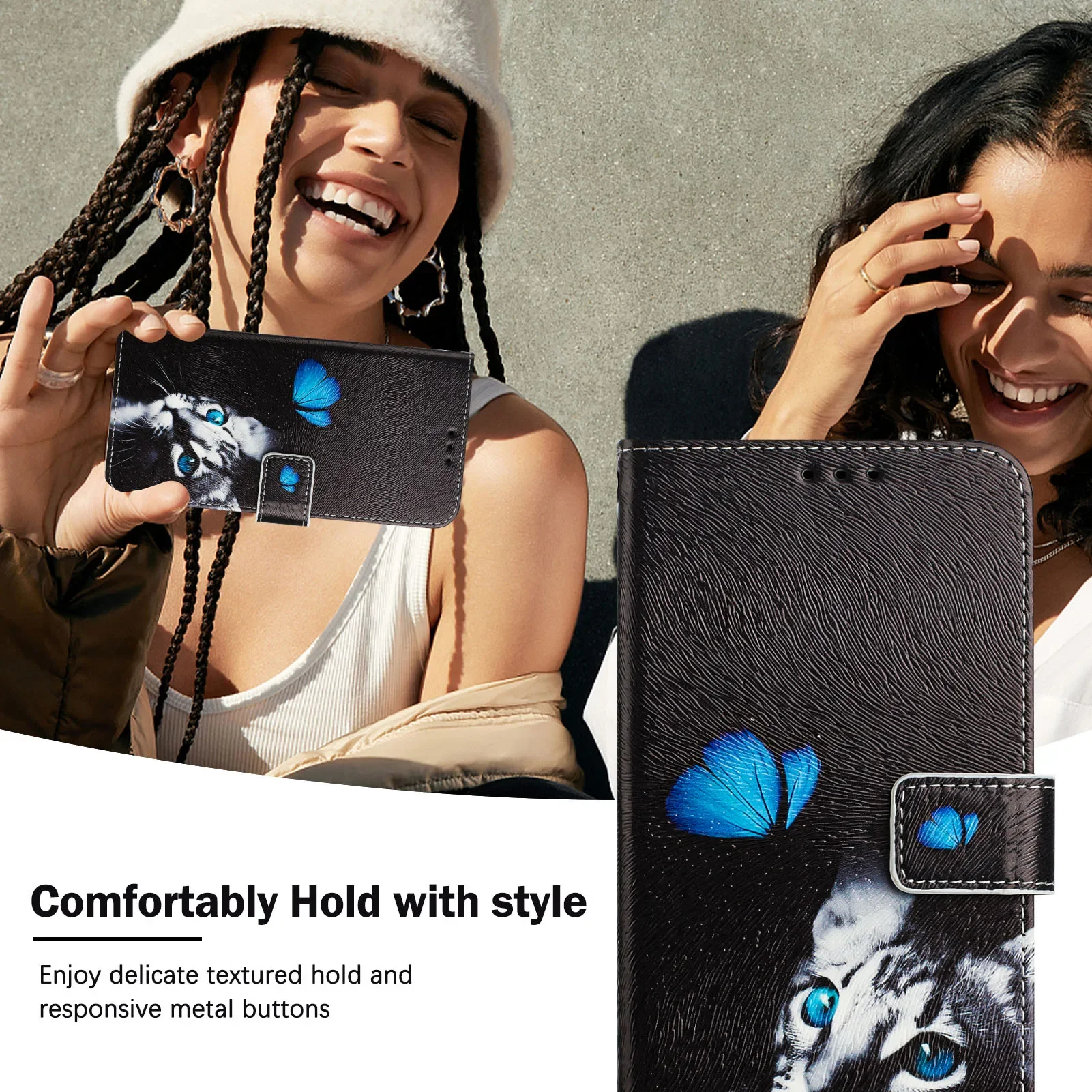 กระเป๋าสตางค์แม่เหล็กพลิกพร้อมช่องใส่การ์ด Kickstand สําหรับ Xiaomi Poco X7 Pro X6 X5 X4 X3 NFC GT 4G 5G