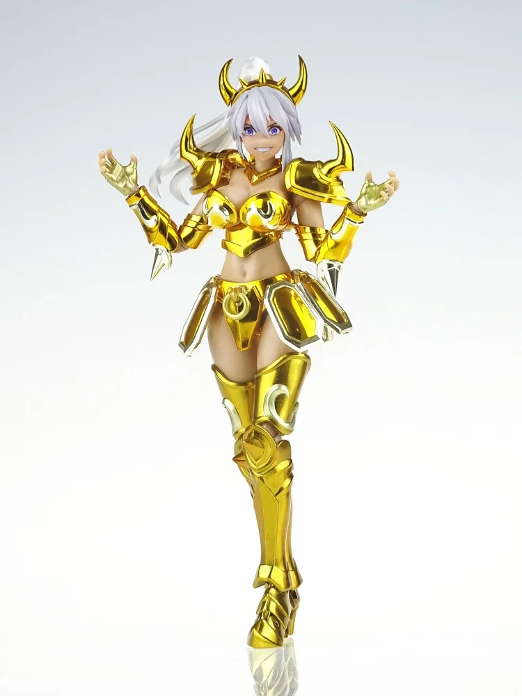 Nuevos grandes juguetes/Gt Saint Seiya Myth Cloth Ex Taurus santo contrato femenino Caballeros del zodiaco figura de acción modelo juguete niño regalo Stock