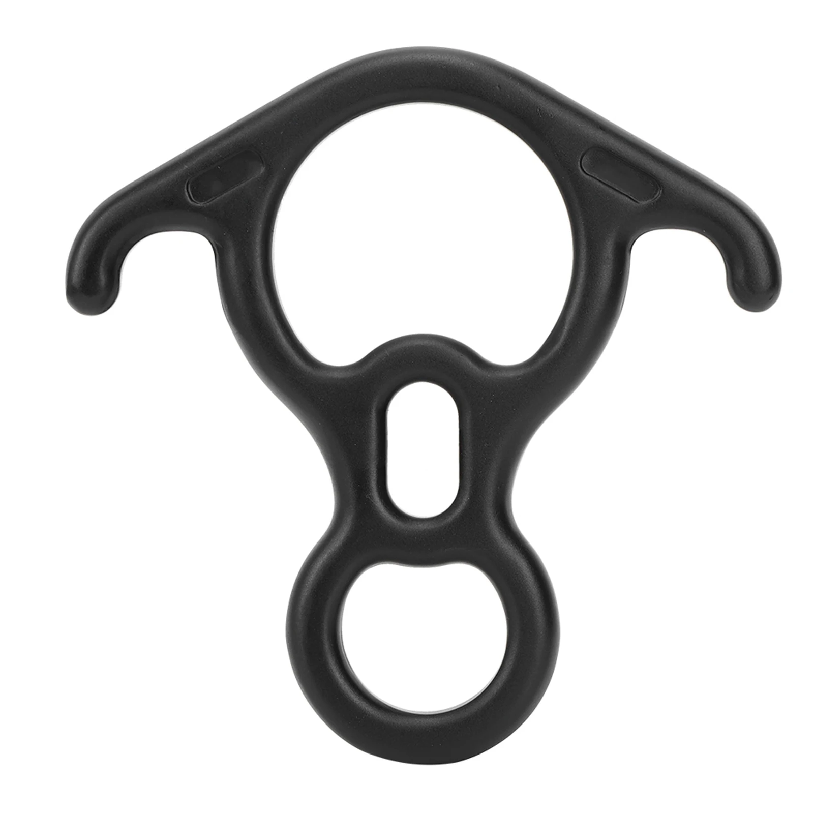 50KN Ox Horn Climbing Carabiner 8-Shaped Ring Aviation Aluminum Descender For Rock Climbing Aerial Work