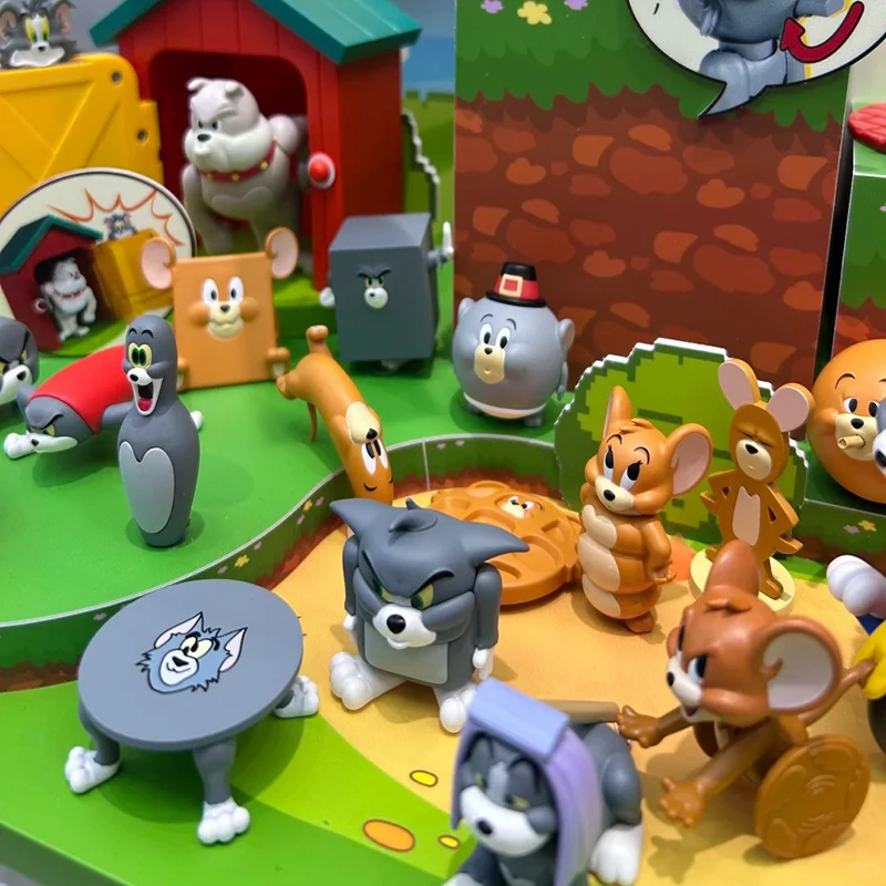 

52TOYS Tom Jerry MINIME Transfiguration Series Blind Bag Blind Box Cute Grain Trendy Play Cute Fun Peripheral Ornament Handmade